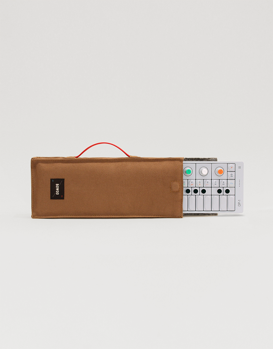 Teenage Engineering OP-1 Synthesizer Canvas Felt Carry Case / Tan